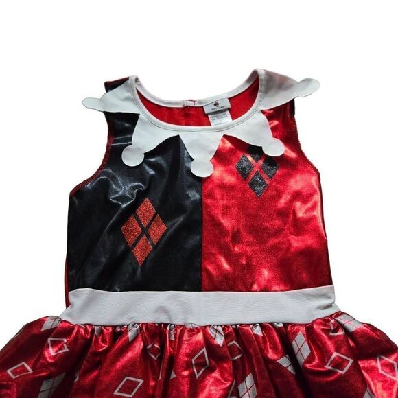 Harley Quinn costume dress L 10/12 - Picture 2 of 3